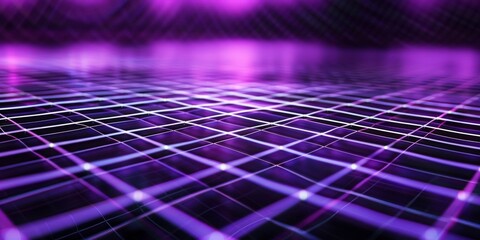 purple grid black lines square