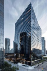 Naklejka premium Exterior High Rise Building