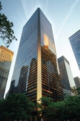 Obraz premium Exterior High Rise Building