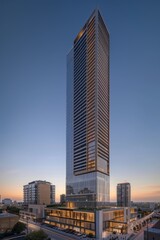 Obraz premium Exterior High Rise Building