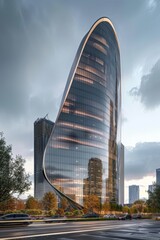 Obraz premium Exterior High Rise Building