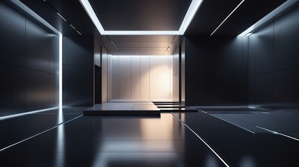 Fototapeta premium corridor in building
