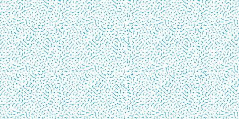 Organic seamless pattern in vector. Seamless blue turing tattern.