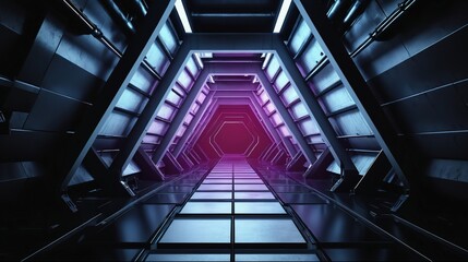 Obraz premium escalator in the airport