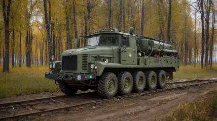 Fototapeta premium Military equipment