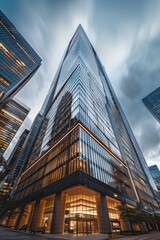 Naklejka premium Exterior High Rise Building