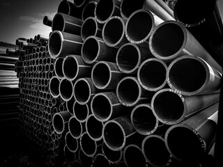 plastic pipes