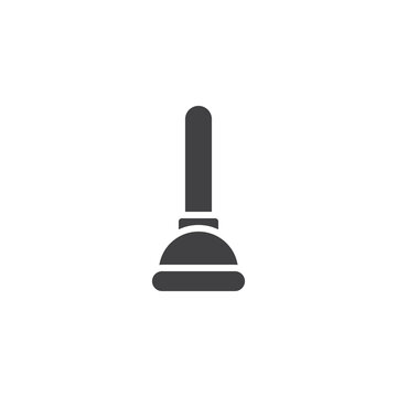 recommend clip art: Toilet plunger vector icon