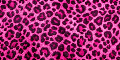 Close-up of pink leopard fur print background for fashion and textile design , leopard, fur, print, pink, background, fashion, textile, pattern, banner, design, exotic, wild, animal, skin