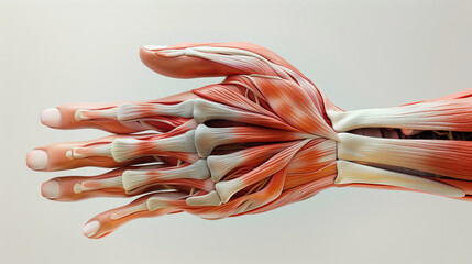 A 360-degree view of the arm muscles that details both internal and external muscles.
