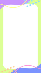 16:9 アートウェーブな抽象スクエア壁紙⭐︎PNG