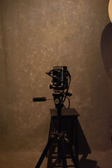 vintage movie camera