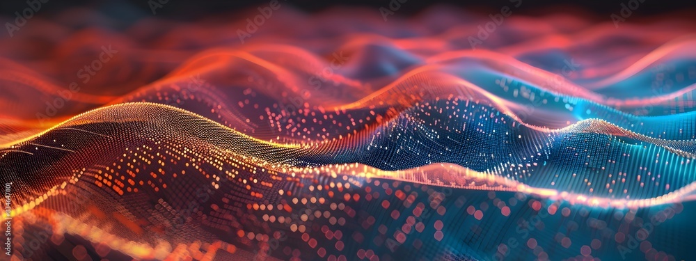 Poster vibrant wavelet transform digital visualization of signal dynamics