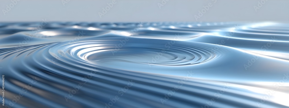 Poster captivating wave radiation patterns from a digital simulation