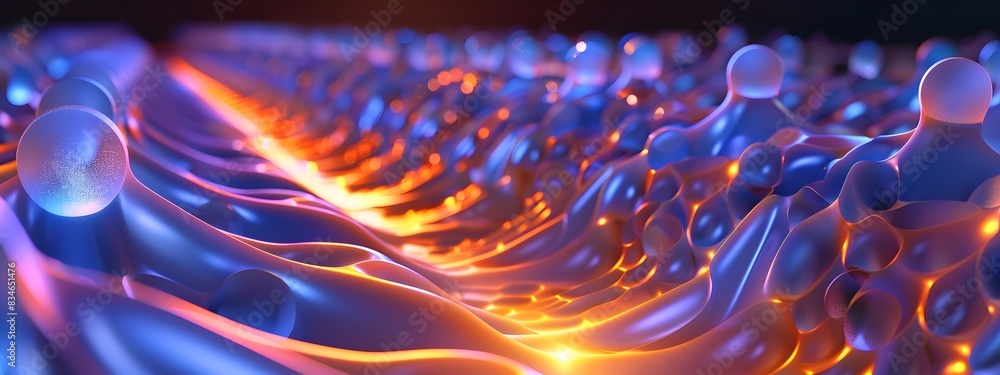Poster waveguide dispersion vibrant spectrum of electromagnetic wave propagation in optical waveguides