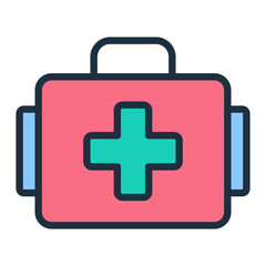 Obraz premium Medical Bag Icon