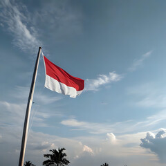 indonesia flag idependence day