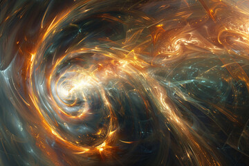 Abstract representation of free will and rational decision-making, with paths of light illustrating the journey of volition