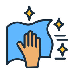 Cleaning Cloth Icon
