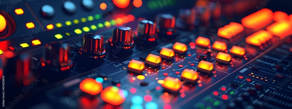 Poster of a frequency demodulator device demodulating radio signals