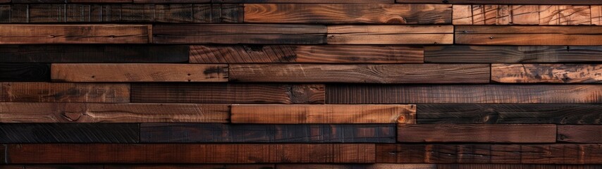 Rustic wooden wall texture background