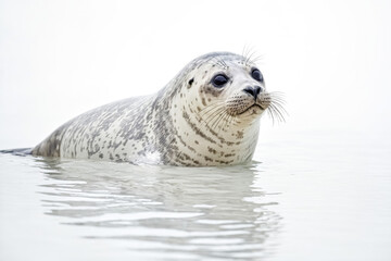 Fototapeta premium Seal swimming in water