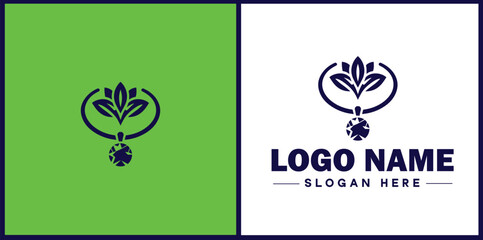 jewelry icon Accessories Adornments Ornaments flat logo sign symbol editable vector