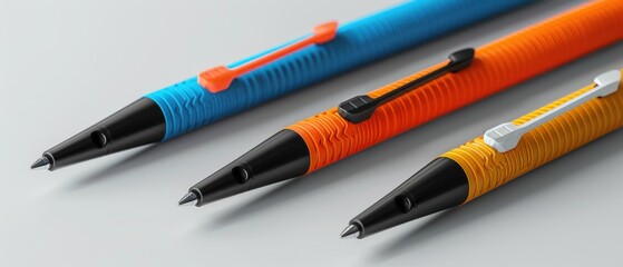 Develop a minimalist promotional pen design for a company specializing in vehicle safety checks.