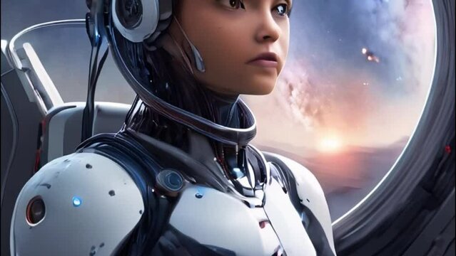 robotic white technology galaxy