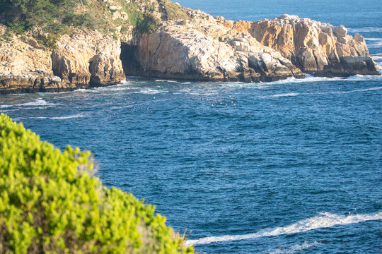 Coastal Shoreline in Chile, South America