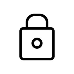lock icon,simple design