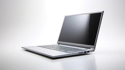 Fototapeta premium A laptop featuring revolutionary thin design and cuttingedge technology