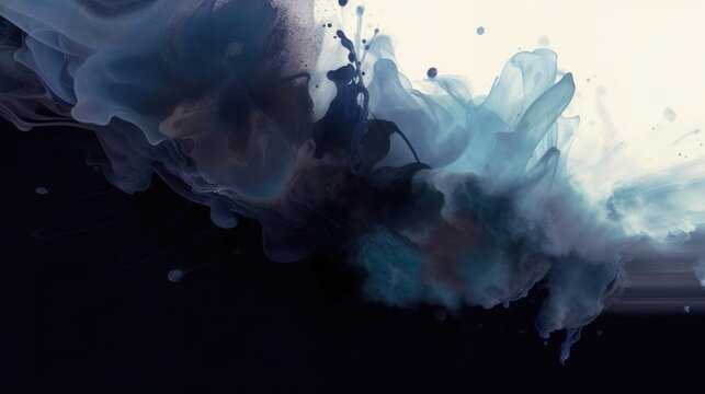 Stylish Design Texture Background. Modern Multicolored Painting. Generative AI.