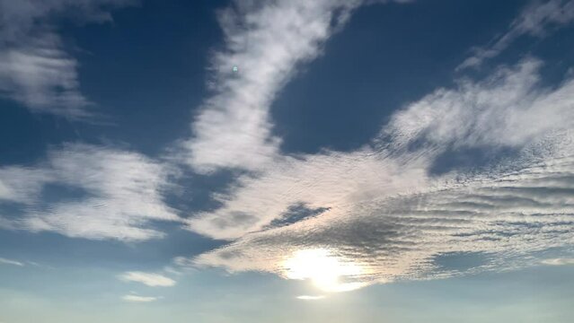 clouds in the sky