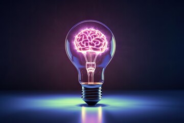 Bulb future technology with Brain