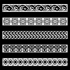 border ornament collection. ornament pattern Mediterranean decor