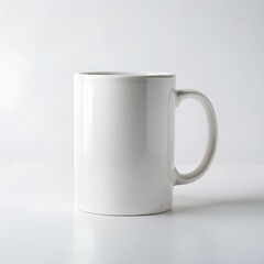 Fototapeta premium White ceramic mug mockup