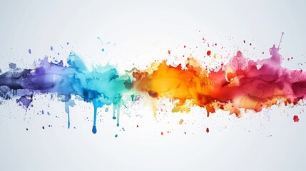 Fototapeta premium Splatter paint vector-style