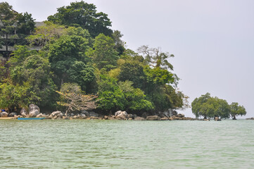 Ocean promenade on Phuket island