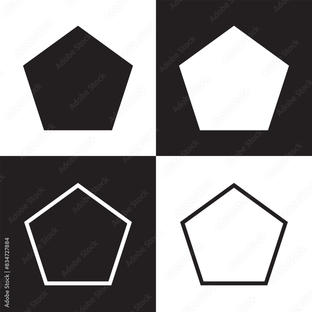 Poster hexagon vector icon. outline filled vector sign . . isolated transparent . arrows . data exchange . 