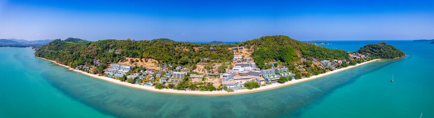 Aerial view of Panwa beach in Phuket, Thailand © pierrick