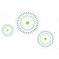 Hariyali Teej festival with firework