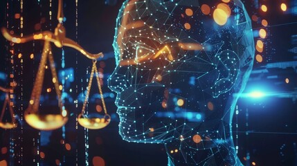 AI ethics or AI Law concept