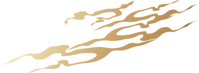 Golden auspicious cloud