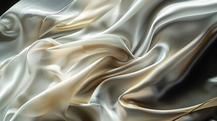 Obraz premium abstract composition of elegant satin and silk background