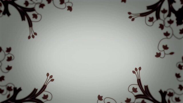 Wahyu tumurun animation javanese pattern background looping event bumper