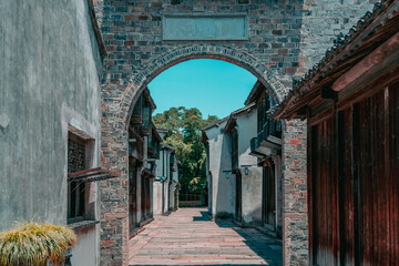 A Beautiful Historical Chinese water town