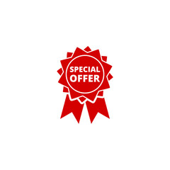Special Offer icon isolated on transparent background