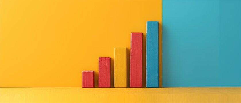 A bar graph illustrating the improvement in customer satisfaction over time.