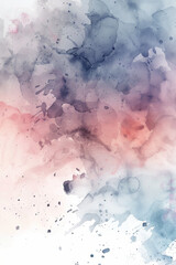 A minimalist watercolor splash with soft edges and a modern, pastel color scheme. 